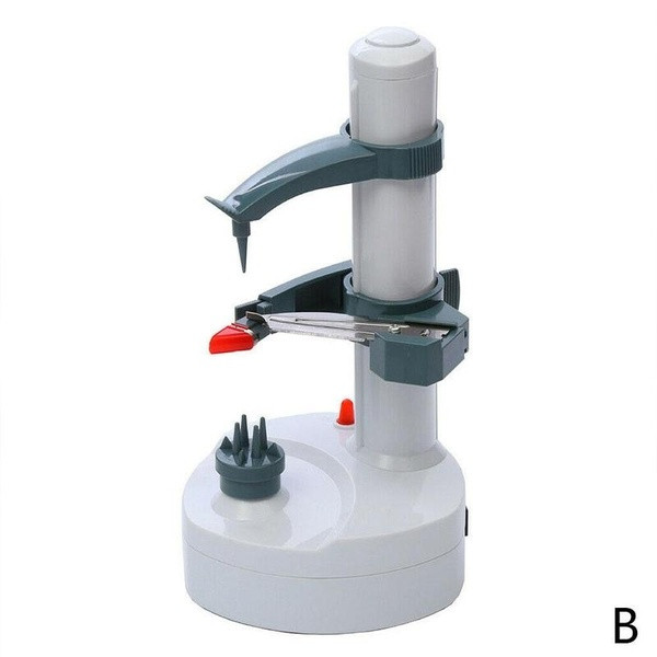 Автоматична белачка на батерии подходяща за ябълки, круши и картофи в черен, червен, зелен и бял цвят