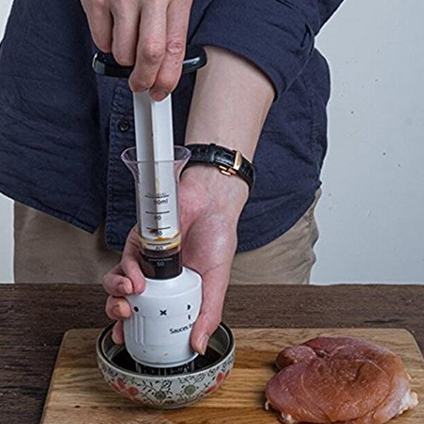 Συσκευή κουζίνας για μαρινάτα κρέας σε χρώμα