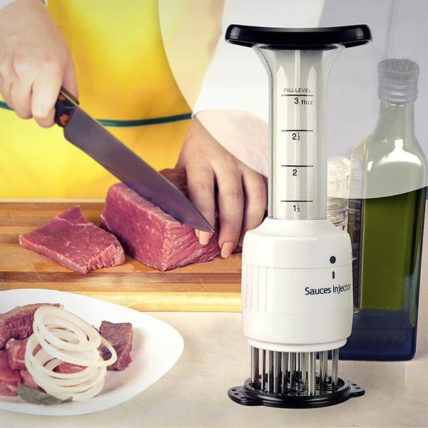 Συσκευή κουζίνας για μαρινάτα κρέας σε χρώμα