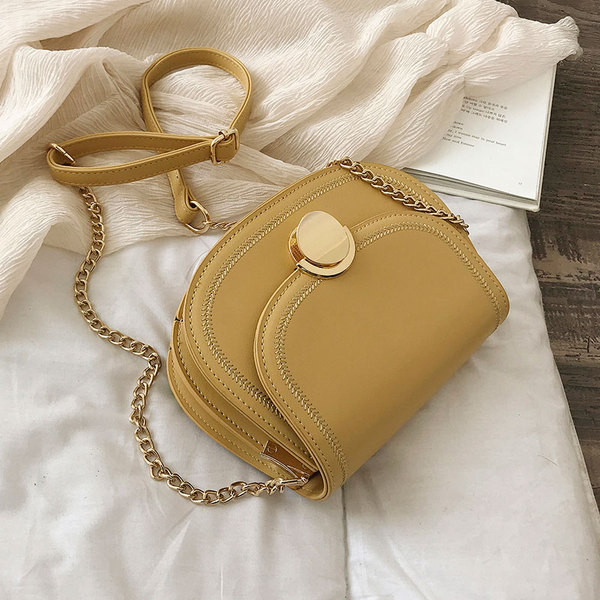 Geantă modernă mică din piele ecologică cu mâner lung