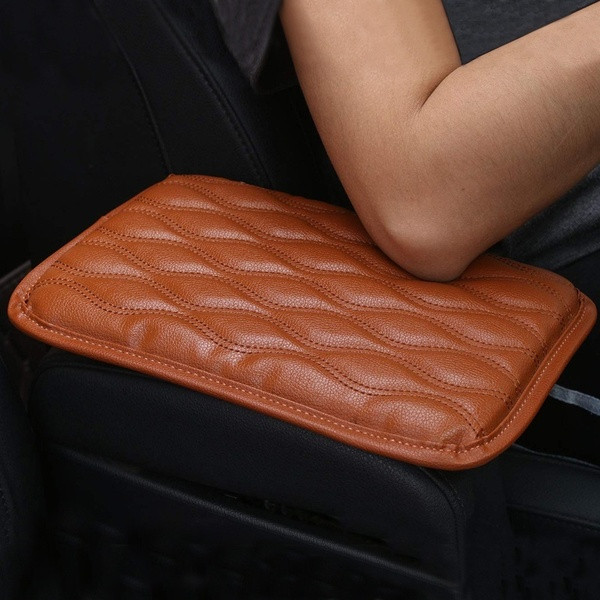 Tampă pentru cotieră pentru piele ecologică în negru, roșu, maro, bej și gri