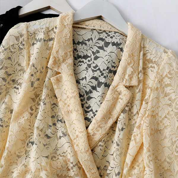 Camasa de dama eleganta din dantela cu nasturi in mai multe culori