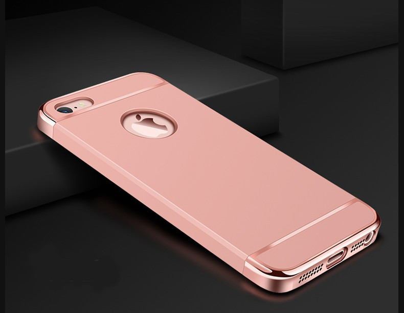 Kemény védő matt tok Iphone 5 / 5S / 5C / SE telefonhoz hat színben