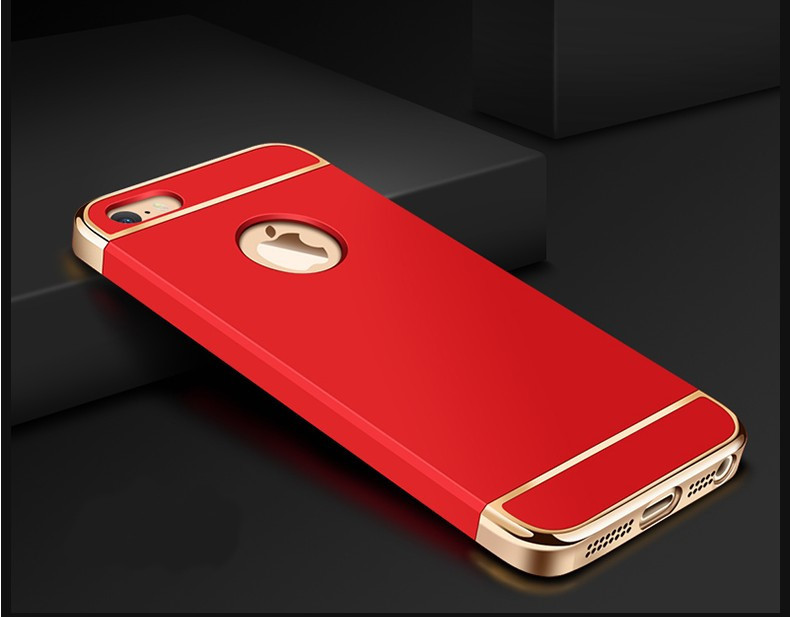 Kemény védő matt tok Iphone 5 / 5S / 5C / SE telefonhoz hat színben