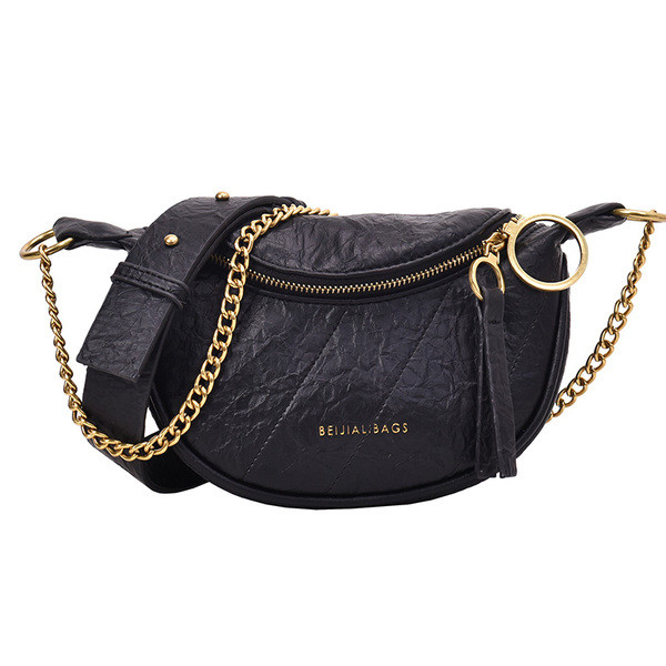 Geantă modernă mică din piele ecologică în verde, bej, negru și violet