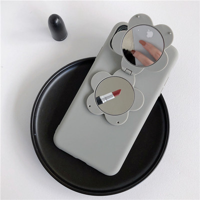 Силиконов калъф за  Iphone 11 Pro Max с огледало на гърба