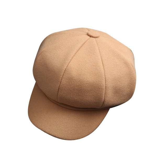 Modern női sapka öko velúrból piros, fekete, szürke, narancssárga és bézs ellenzővel