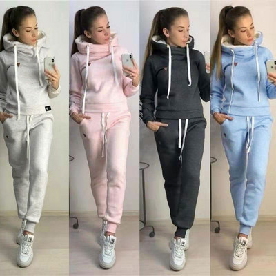 NEW model women`s sports and everyday set of two parts in gray, pink, blue and black