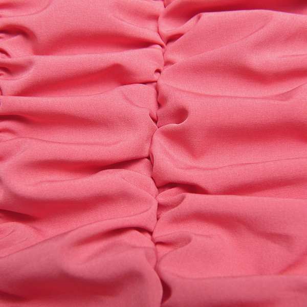 Modern női rövid ruha széles ujjú kék, rózsaszín és fehér színben