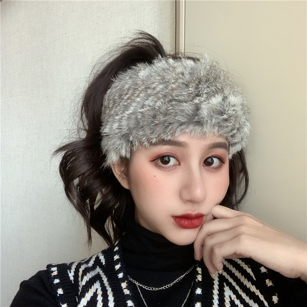 Női fejpánt fehér, fekete, zöld, barna, bézs és szürke színben