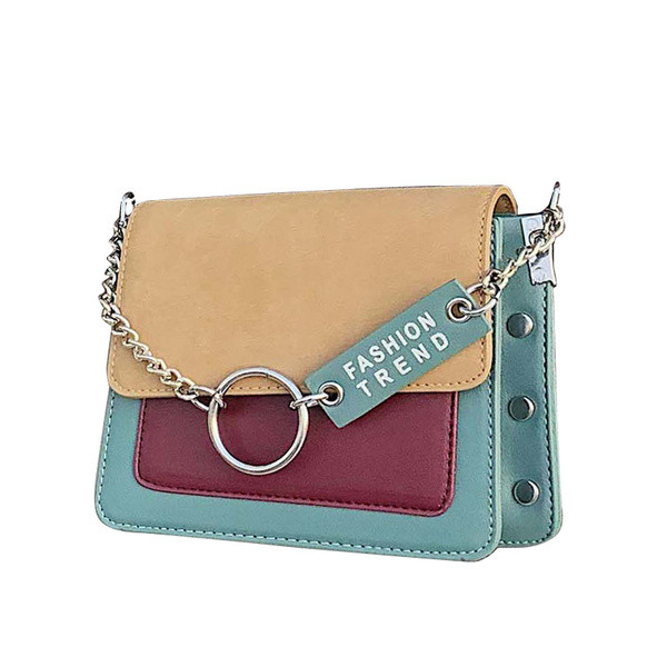 Új modell női válltáska fekete, zöld és piros színekben