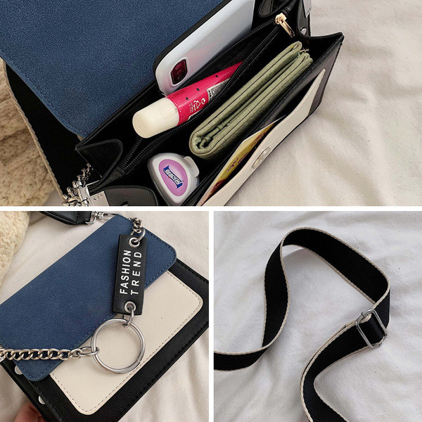 Új modell női válltáska fekete, zöld és piros színekben