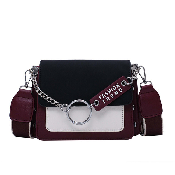 Új modell női válltáska fekete, zöld és piros színekben