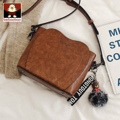 Új modell kis női válltáska - retro stílusú zöld, barna, fekete és rózsaszín színekben