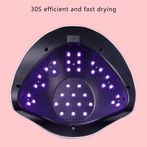 Professzionális 120 W-os UV / LED lámpa LCD kijelzővel és érzékelő időzítővel 10s, 30s, 60s, 99s