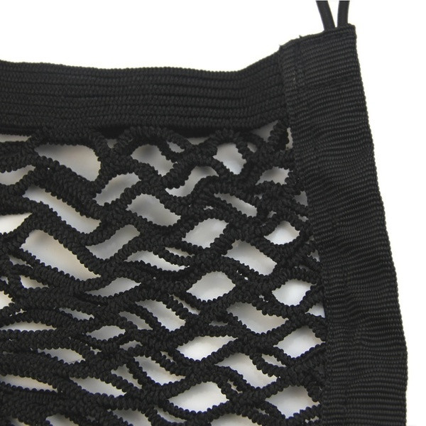 Organizator auto din plasă potrivit pentru toate lucrurile în negru