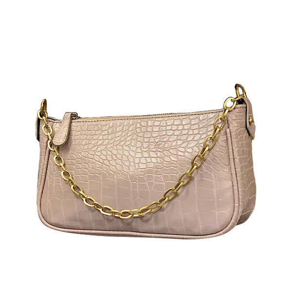 Lezser női bőrtáska két füllel, fekete, barna és bézs színben