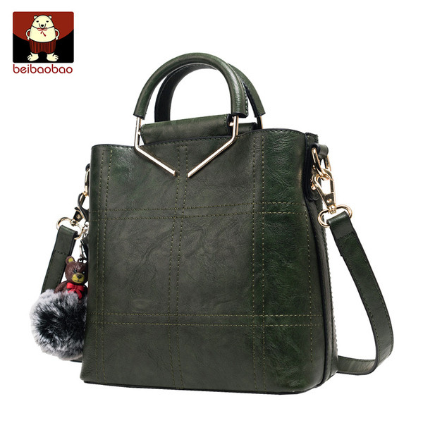 Modern női táska két füllel öko bőrből - retro stílusban többféle színben