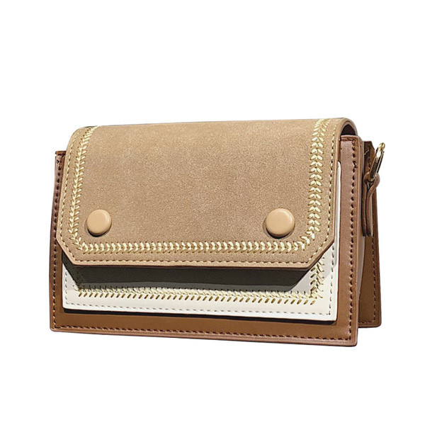 Alkalmi női válltáska fekete, zöld, kék és bézs színben