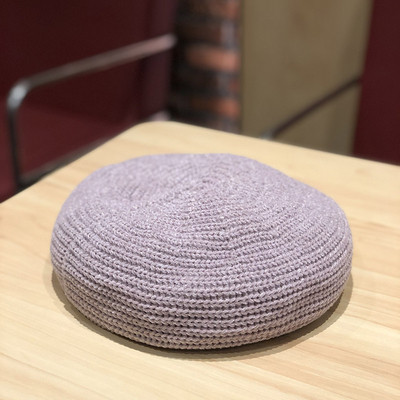 Női téli kötött barett típusú sapka