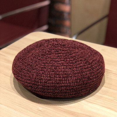 Női téli kötött barett típusú sapka