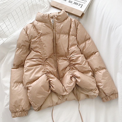 Új modell női kabát cipzárral és fűzővel, négy színben