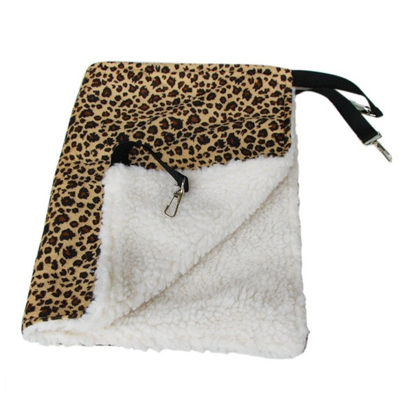 Meleg plüss függőágy ringató házi kedvenceknek három színben, állatmintával