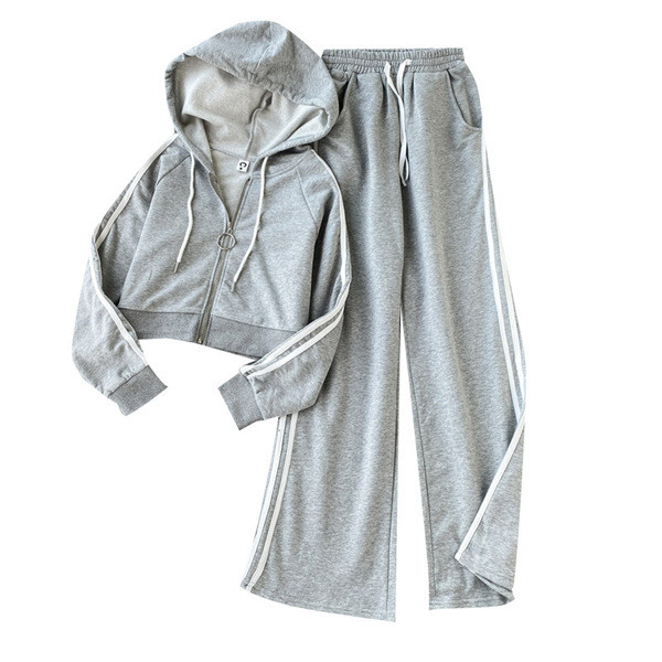 Seturi moderne de dama din doua parti cu margini si cravate in trei culori