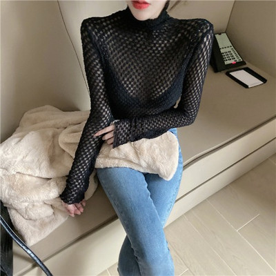 Casual γυναικεία μπλούζα σε τρία χρώματα με μακριά μανίκια