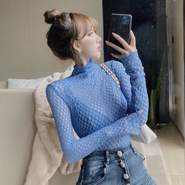 Casual γυναικεία μπλούζα σε τρία χρώματα με μακριά μανίκια