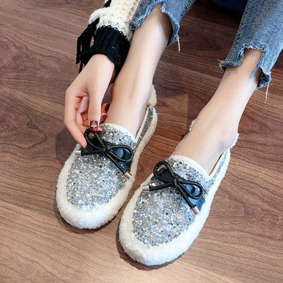 Γυναικείες χειμερινές μπότες με επίπεδη σόλα σε διάφορα χρώματα - διάφορα μοντέλα