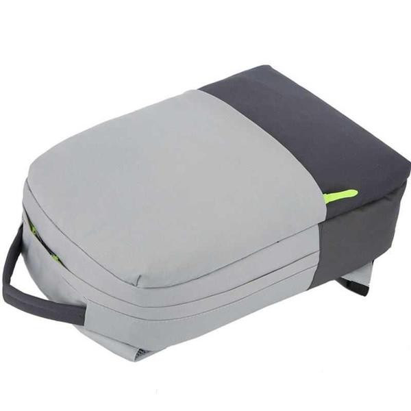 Rucsac pentru bărbați, model nou, impermeabil, gri și negru