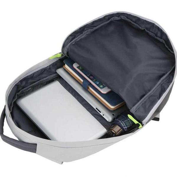 Rucsac pentru bărbați, model nou, impermeabil, gri și negru