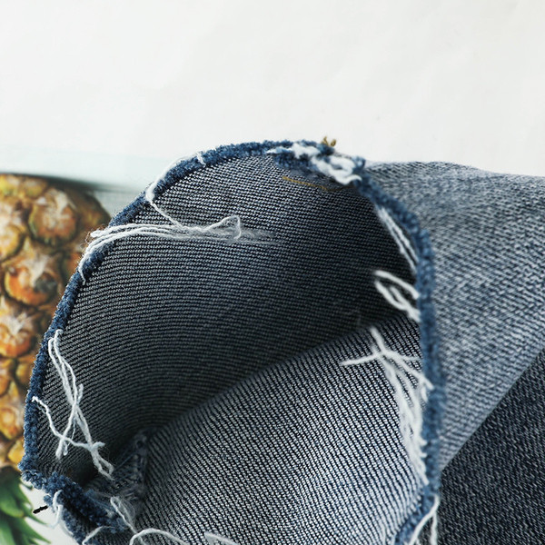 Blugi casual de dama cu talie inalta in stil retro