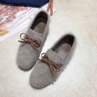 Női pehelycipő vastag sarkú bézs, szürke és fekete színben