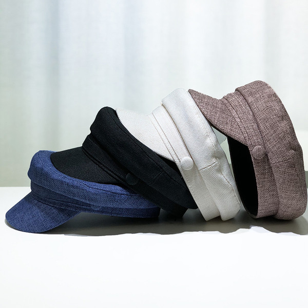 Modern női sapka típusú sapka fehér, fekete, kék, barna, szürke és rózsaszín színekben