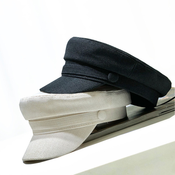 Modern női sapka típusú sapka fehér, fekete, kék, barna, szürke és rózsaszín színekben