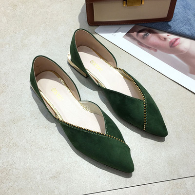 Γυναικεία μοντέρνα παπούτσια σε πολλά χρώματα = μυτερό μοντέλο