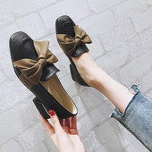 Pantofi casual dama cu panglica din piele ecologica in mai multe culori