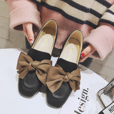 Pantofi casual dama cu panglica din piele ecologica in mai multe culori