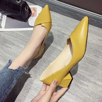 Γυναικεία casual παπούτσια μυτερό μοντέλο από οικολογικό  δέρμα σε διάφορα χρώματα - δύο μοντέλα