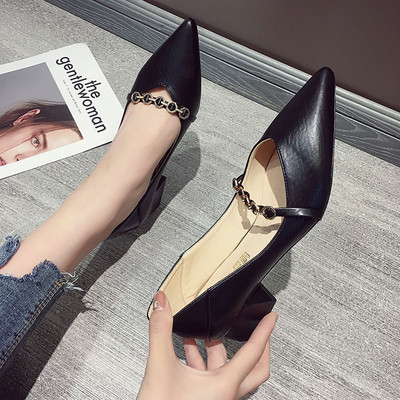 Γυναικεία casual παπούτσια μυτερό μοντέλο από οικολογικό  δέρμα σε διάφορα χρώματα - δύο μοντέλα