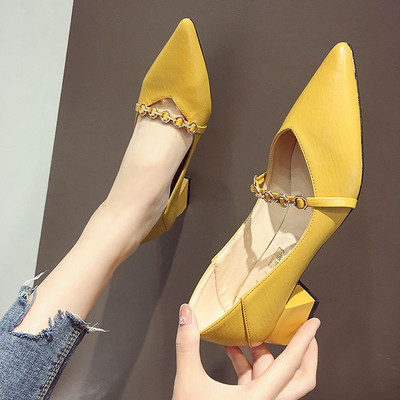 Γυναικεία casual παπούτσια μυτερό μοντέλο από οικολογικό  δέρμα σε διάφορα χρώματα - δύο μοντέλα