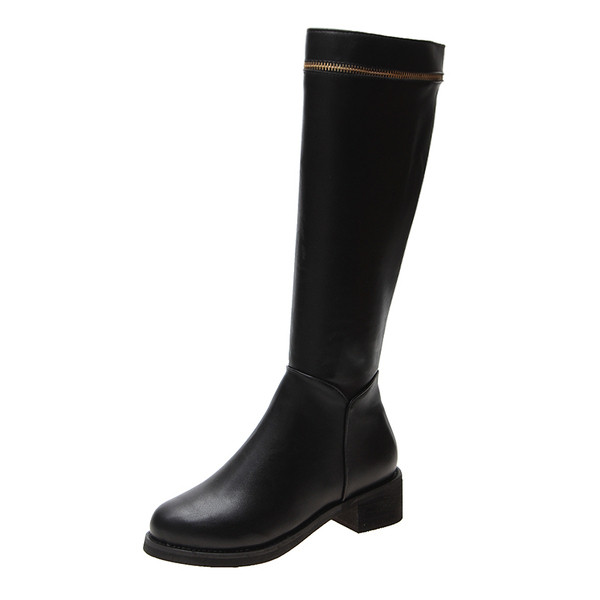 Aktuális női eko bőr csizma télre is