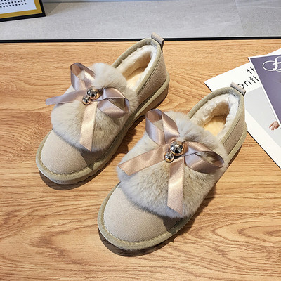 Γυναικεία παπούτσια με τρισδιάστατο στοιχείο με απαλή επένδυση σε διάφορα χρώματα