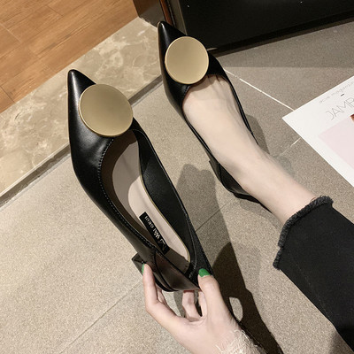 Pantofi moderni de dama model ascutit in mai multe culori