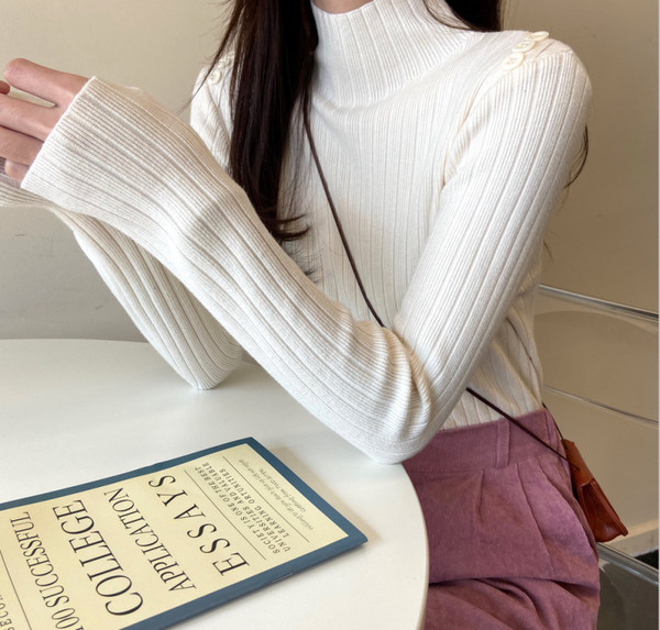 Γυναικείο φούτερ με κολάρο και κουμπιά σε άσπρο, πράσινο, μπλε, μαύρο και ροζ χρώμα