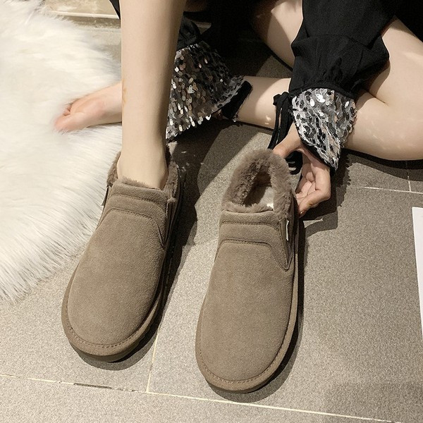 Női alkalmi cipő puha béléssel, bézs, fekete és barna színben, télre alkalmas