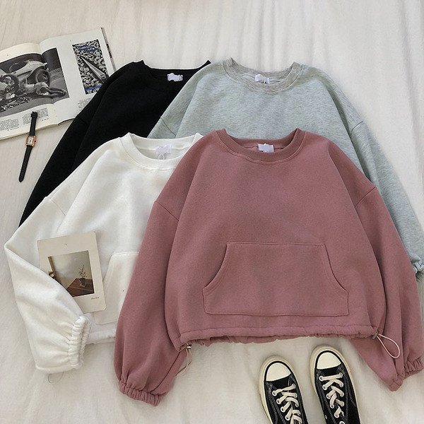 Női alkalmi blúz négy színben nyakkendővel és zsebbel