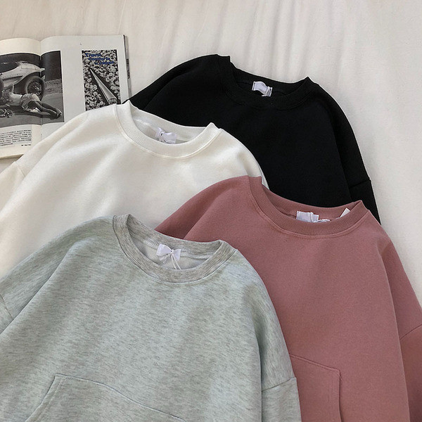 Női alkalmi blúz négy színben nyakkendővel és zsebbel